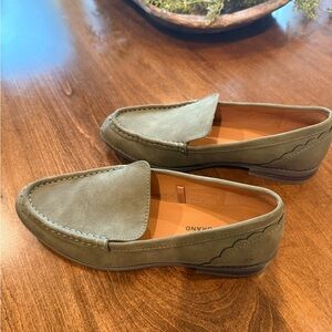 Lucky Brand Olive Green Loafers